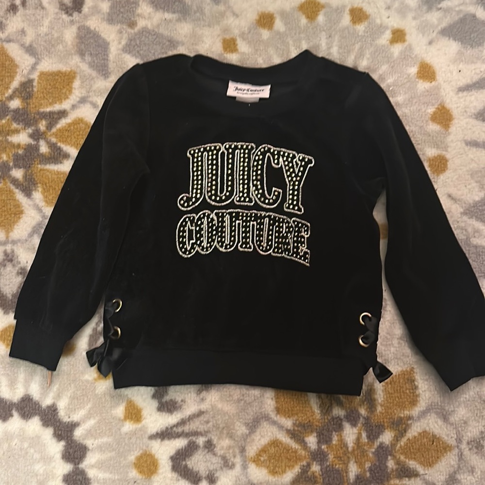 Juicy Couture Velour Sweatshirt 3T